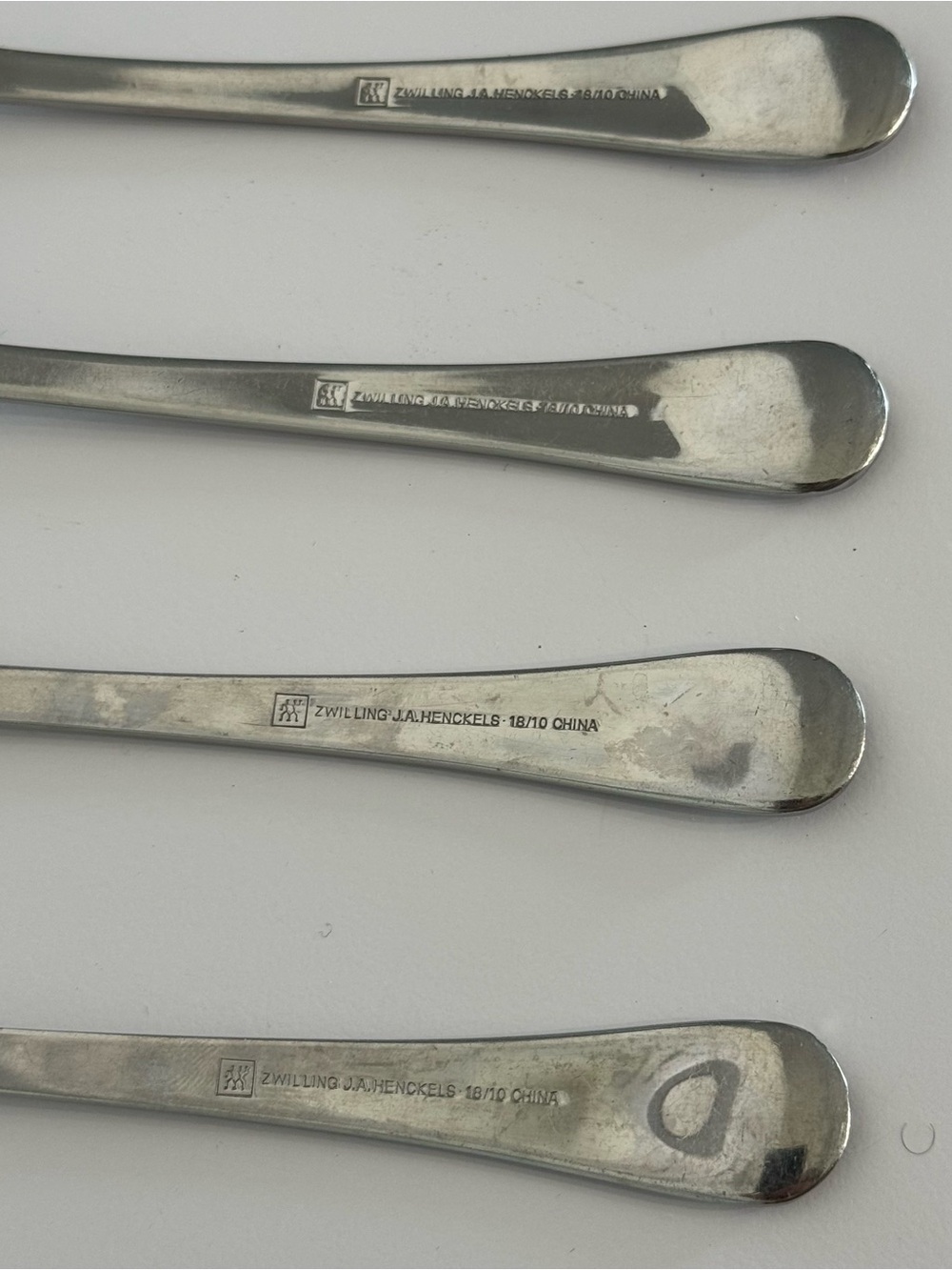 Zwilling J.A. Henckels 18/10 Stainless Dinner Forks Set of 4 Flatware Replacemen - Picture 4 of 6